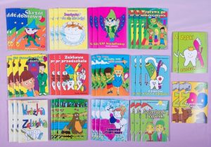 Książeczki mix 14 tytułów 40 sztuk