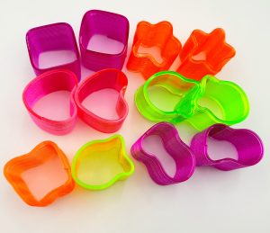 Sprężynki kształty neon 12