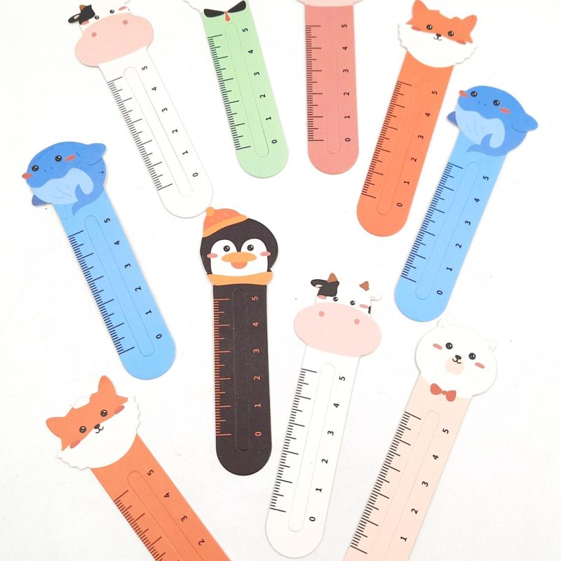 Linijko zakładki zwierzątka