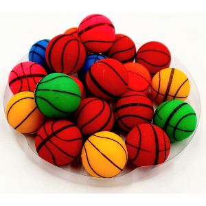 Piłeczki kauczukowe koszykówka