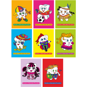 Kolekcja pocztówek ząbki 40