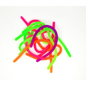 mięciutka silikonowa rurka, poprawia sensorykę, jest anystresowa