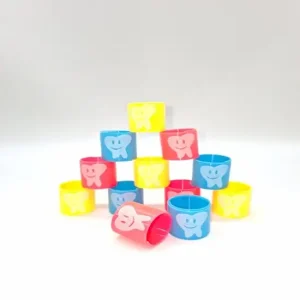 sprężynki z białym ząbkiem