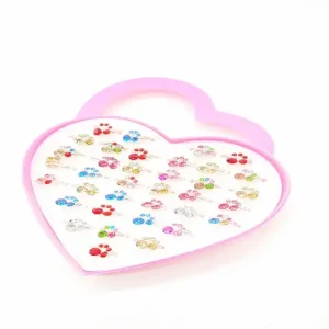 pierścionki dla dzielnych Pacjentek z kryształkami