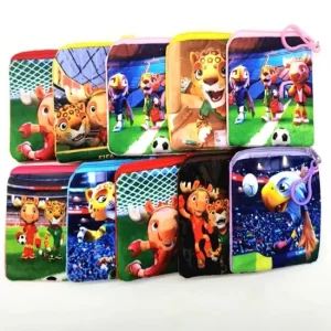 portfeliki sportowe dla dzieci – prezent dla dzielnego pacjenta pakiet 10 sztuk