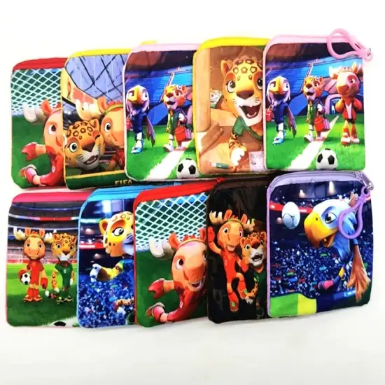 portfeliki sportowe dla dzieci – prezent dla dzielnego pacjenta pakiet 10 sztuk